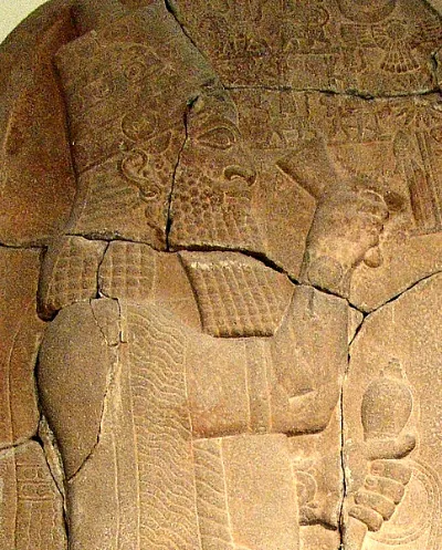 Darstellung: Asarhaddon