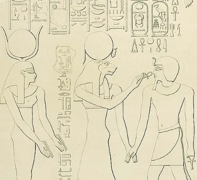 Darstellung: Thutmosis II.